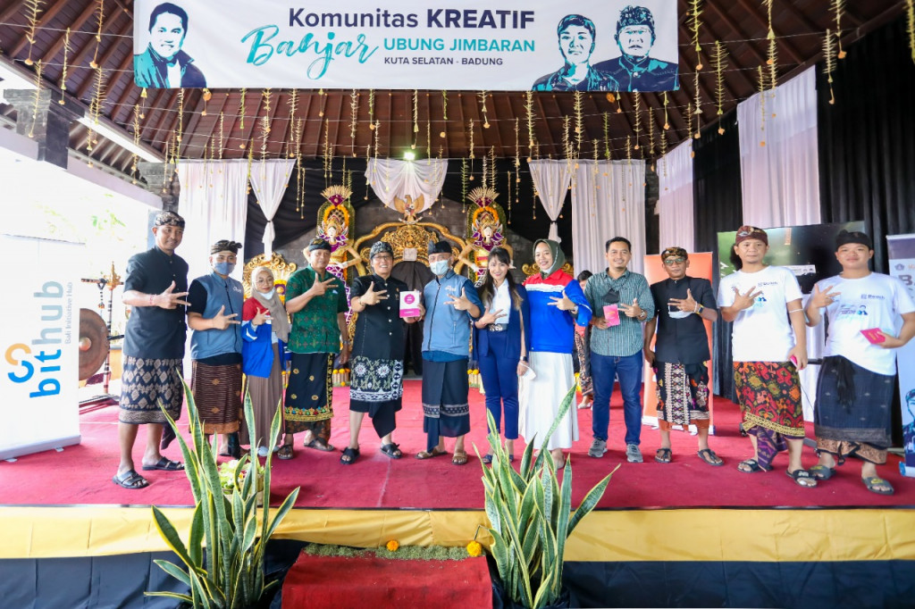Lahirkan Masyarakat Yang Berjiwa Entrepreneurship, Bupati Giri Prasta Buka Kick Off Program Banjar Creative Space